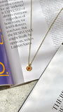 January Birthstone Necklace Garnet