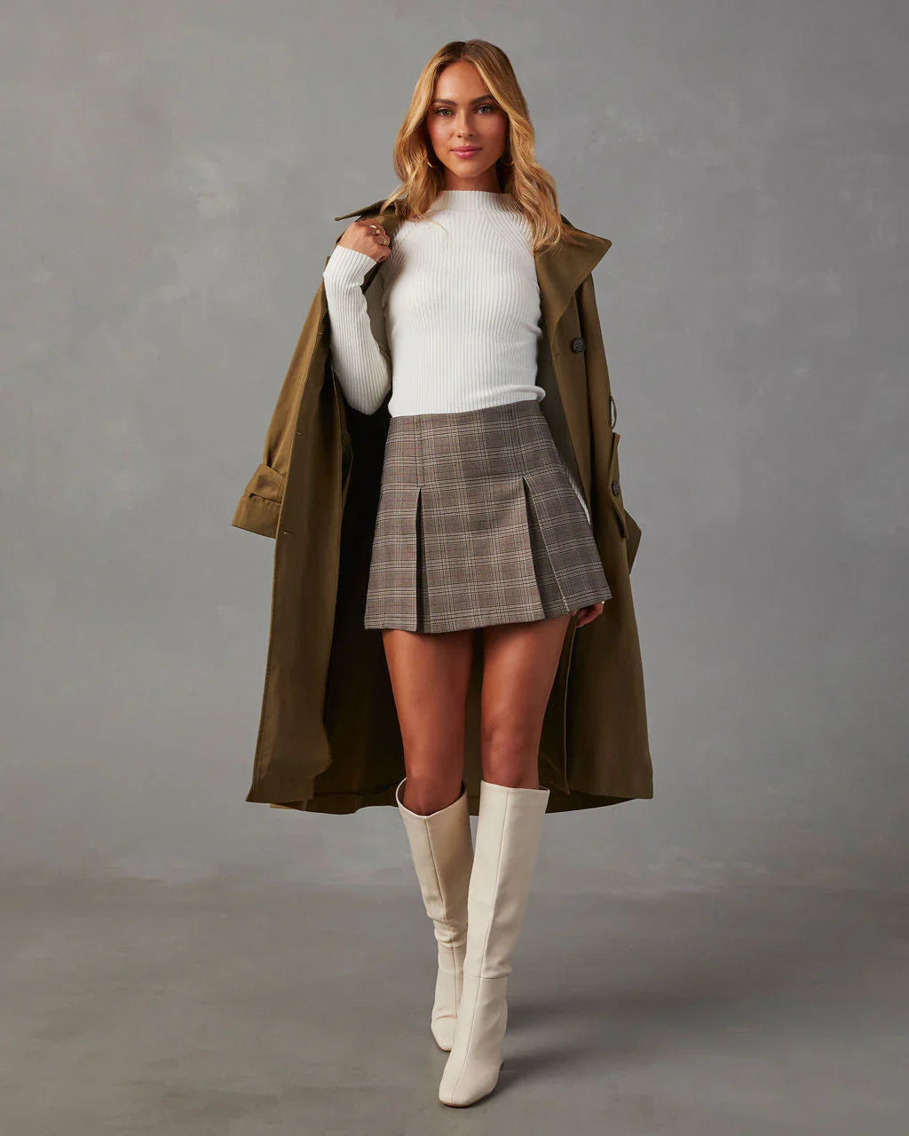 Tobey Ribbed Mock Neck Sweater