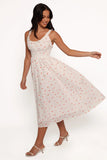 Auguste Midi Dress Ditsy Heart