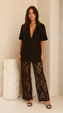 Baxter Pant Black Lace