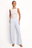 Peyton Striped Pant Blue