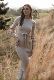 Helena Dress Beige