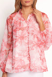 Marni Top Pink Floral
