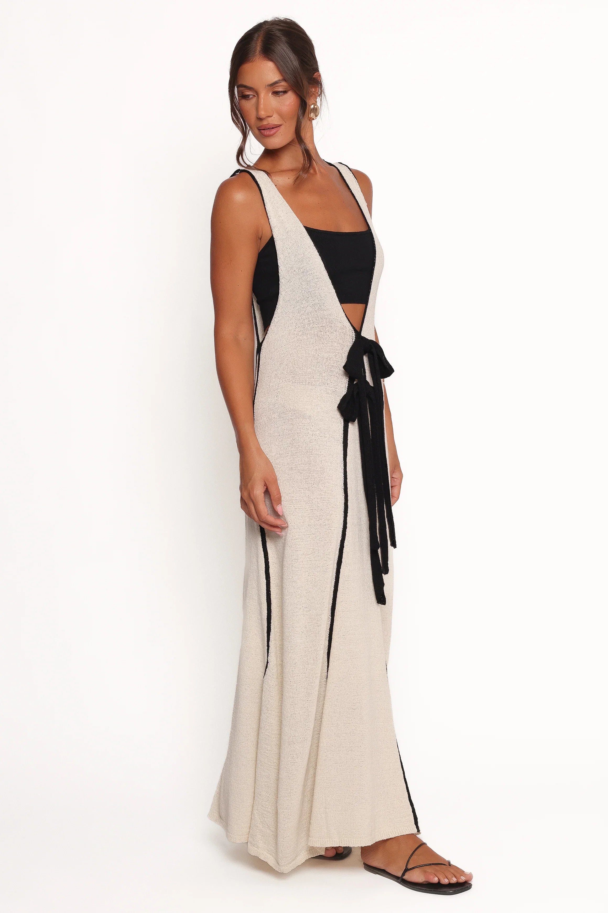 Draco Midi Dress Cream