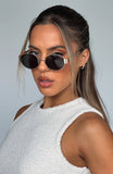 Oasis Sunglasses Gold Black