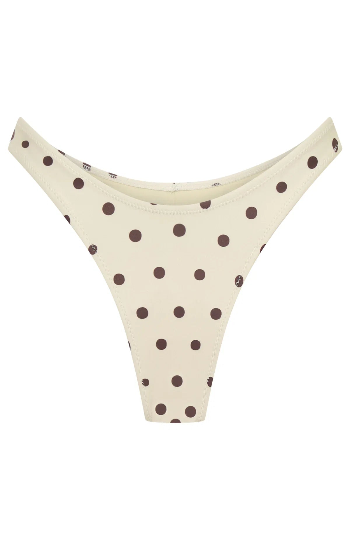Belmont Bottoms Cream Choc Polka Dot