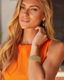 Beaded 18k Gold Plated Bangles