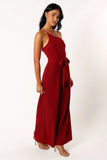 Leyton Jumpsuit Burgundy