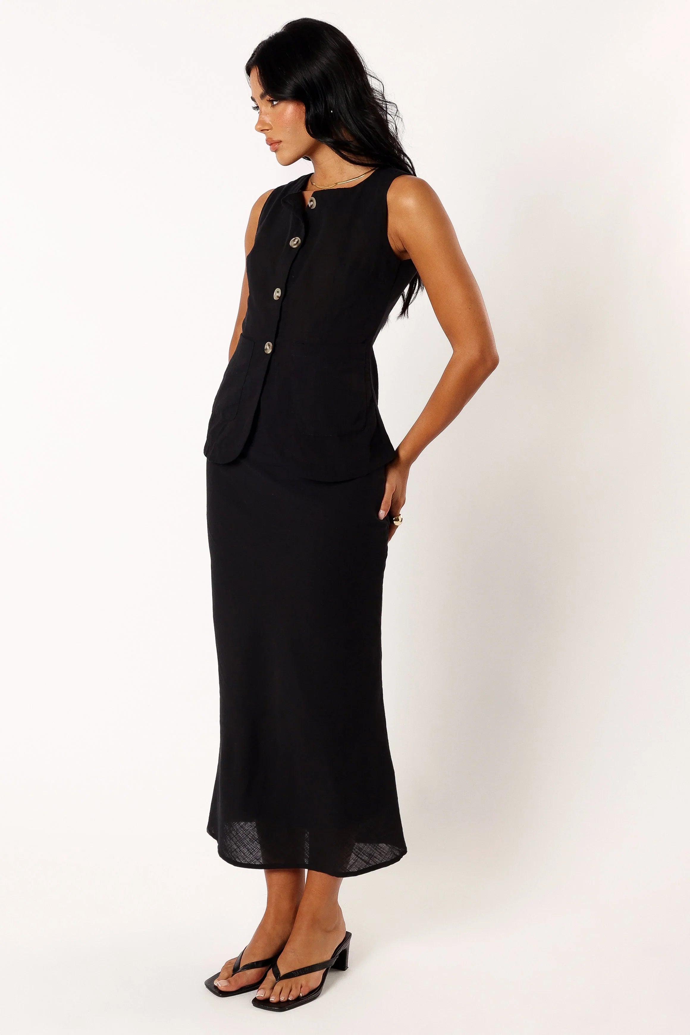 Peter Two Piece Set Black