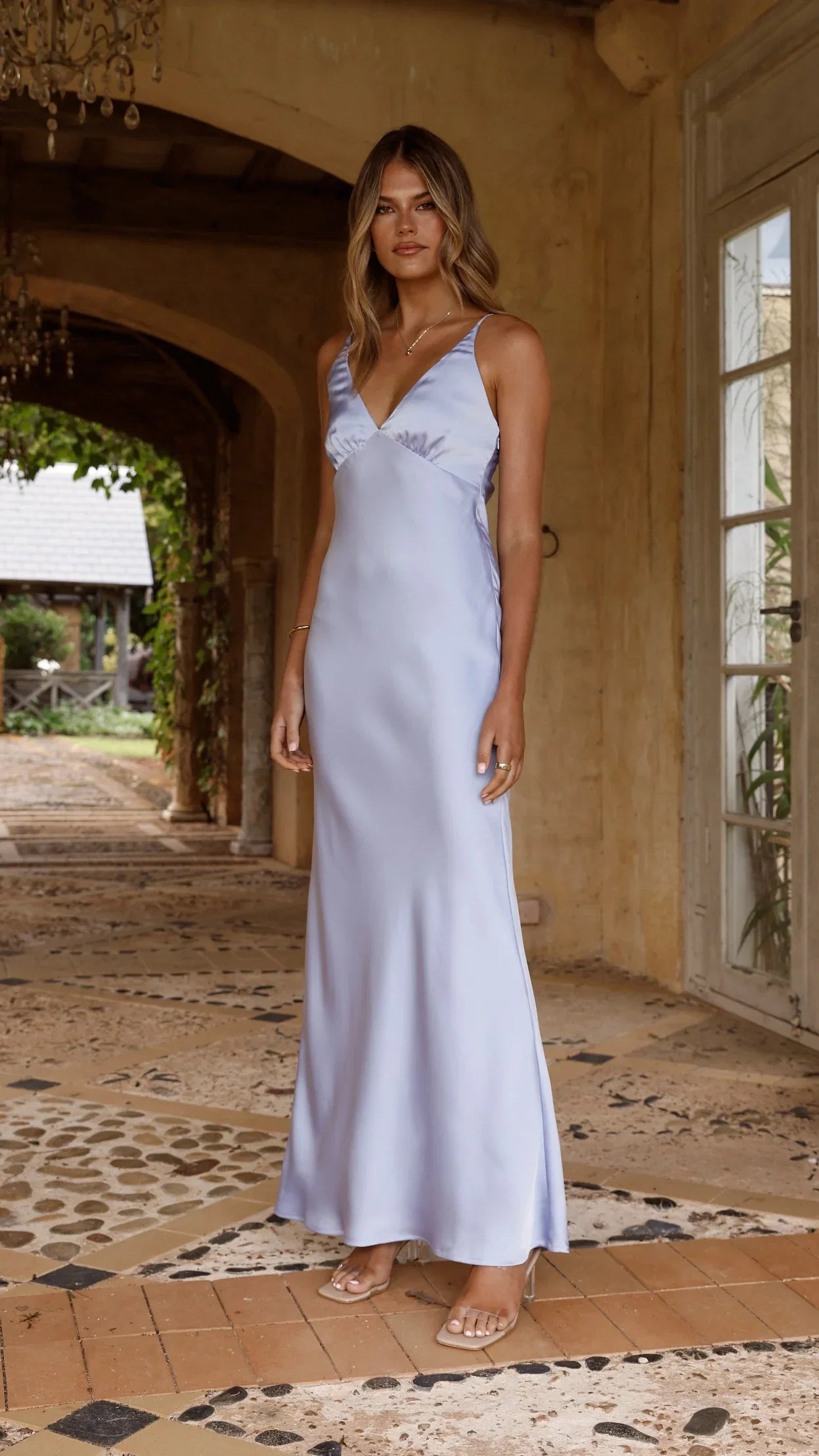 Ziah Maxi Dress Blue Bell