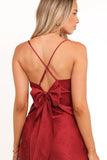 Belle Two Piece Set Burgundy