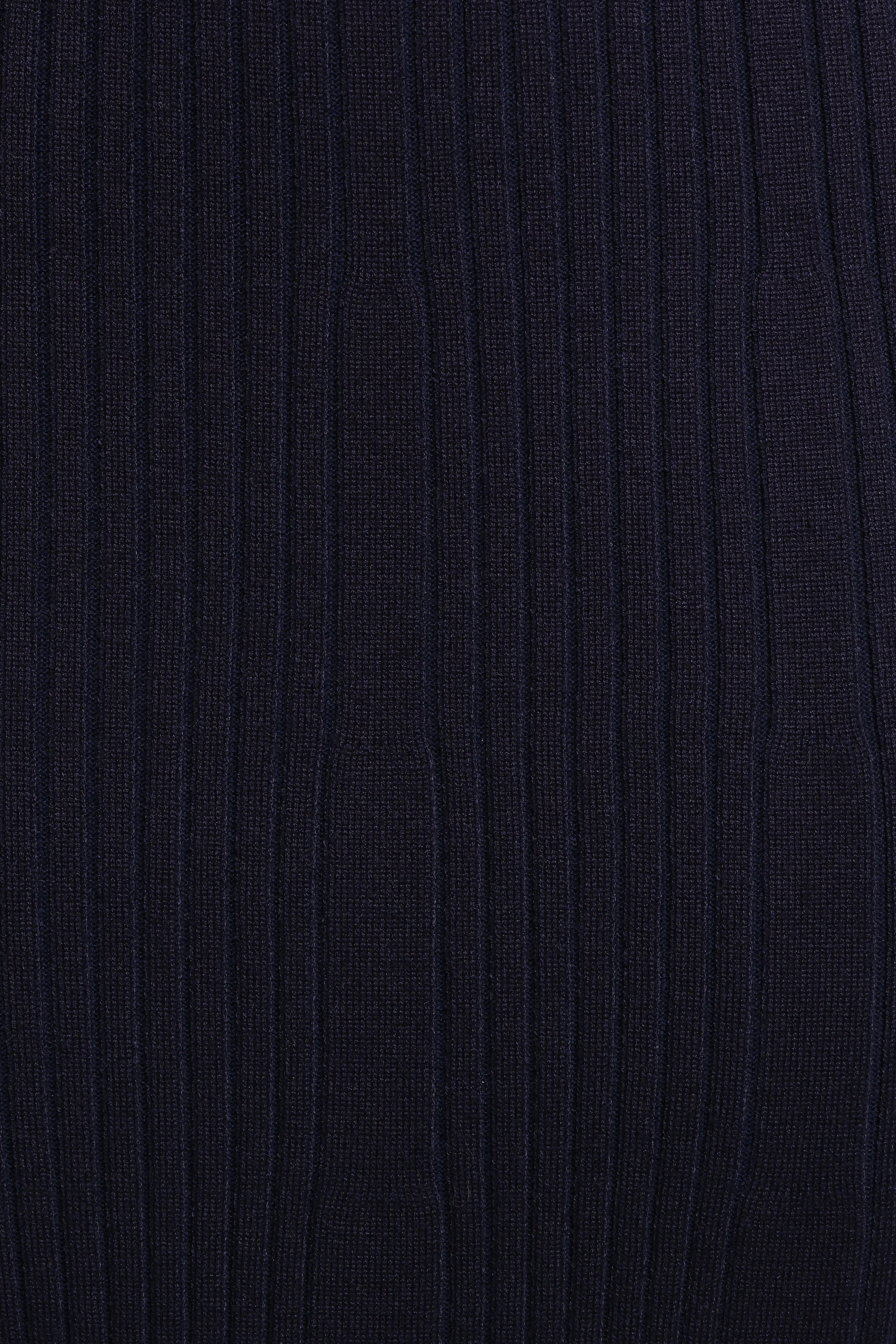 Neya Knit Skirt Set Navy