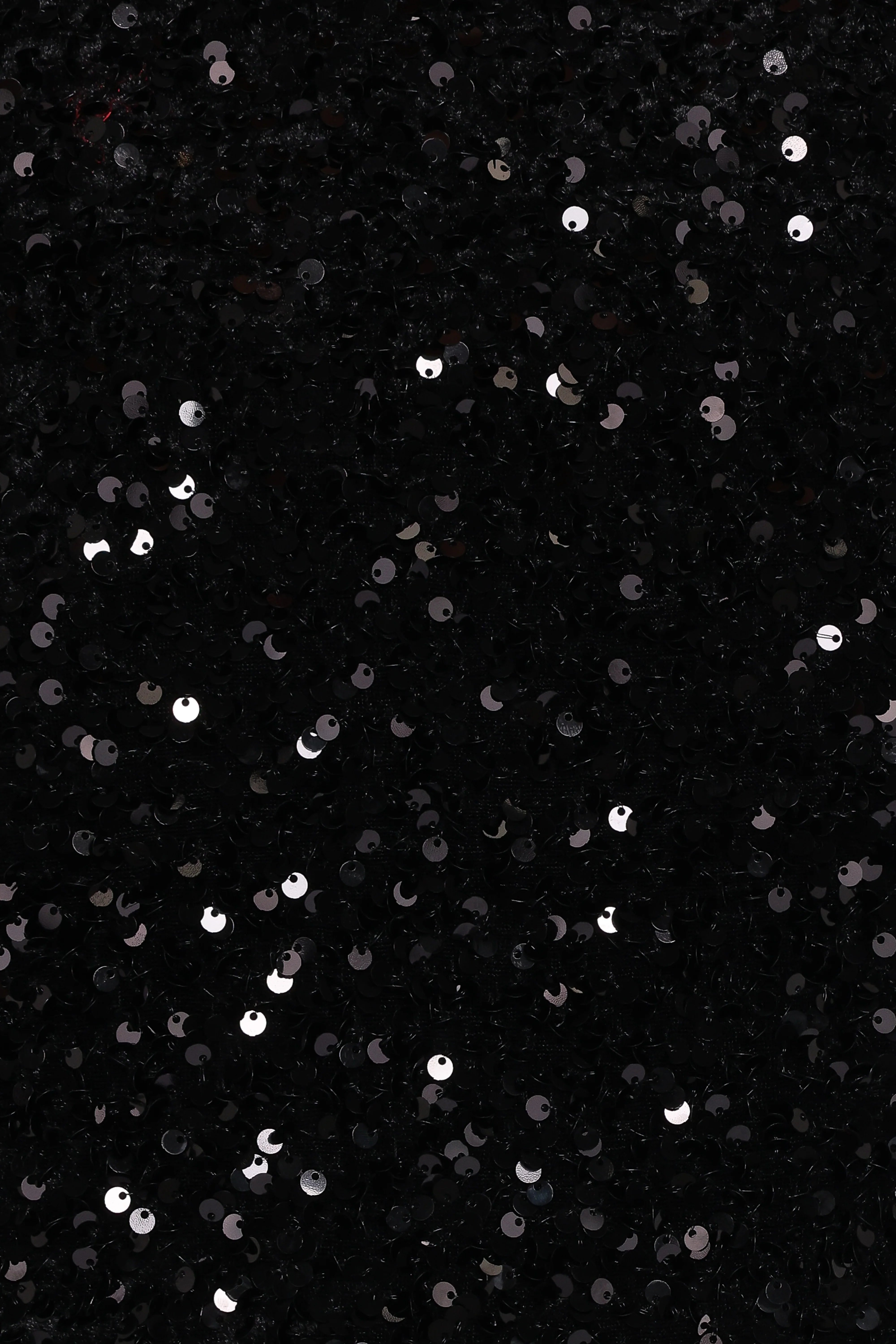 Leilani Midi Sequin Skirt Black
