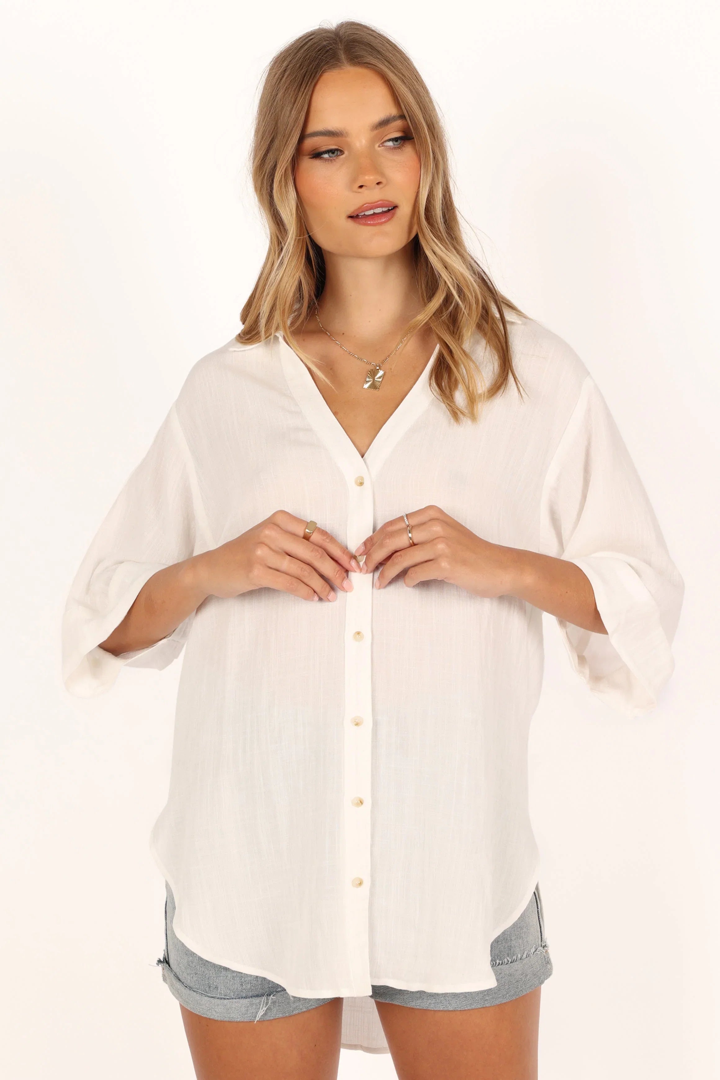 Gaia Shirt Ivory