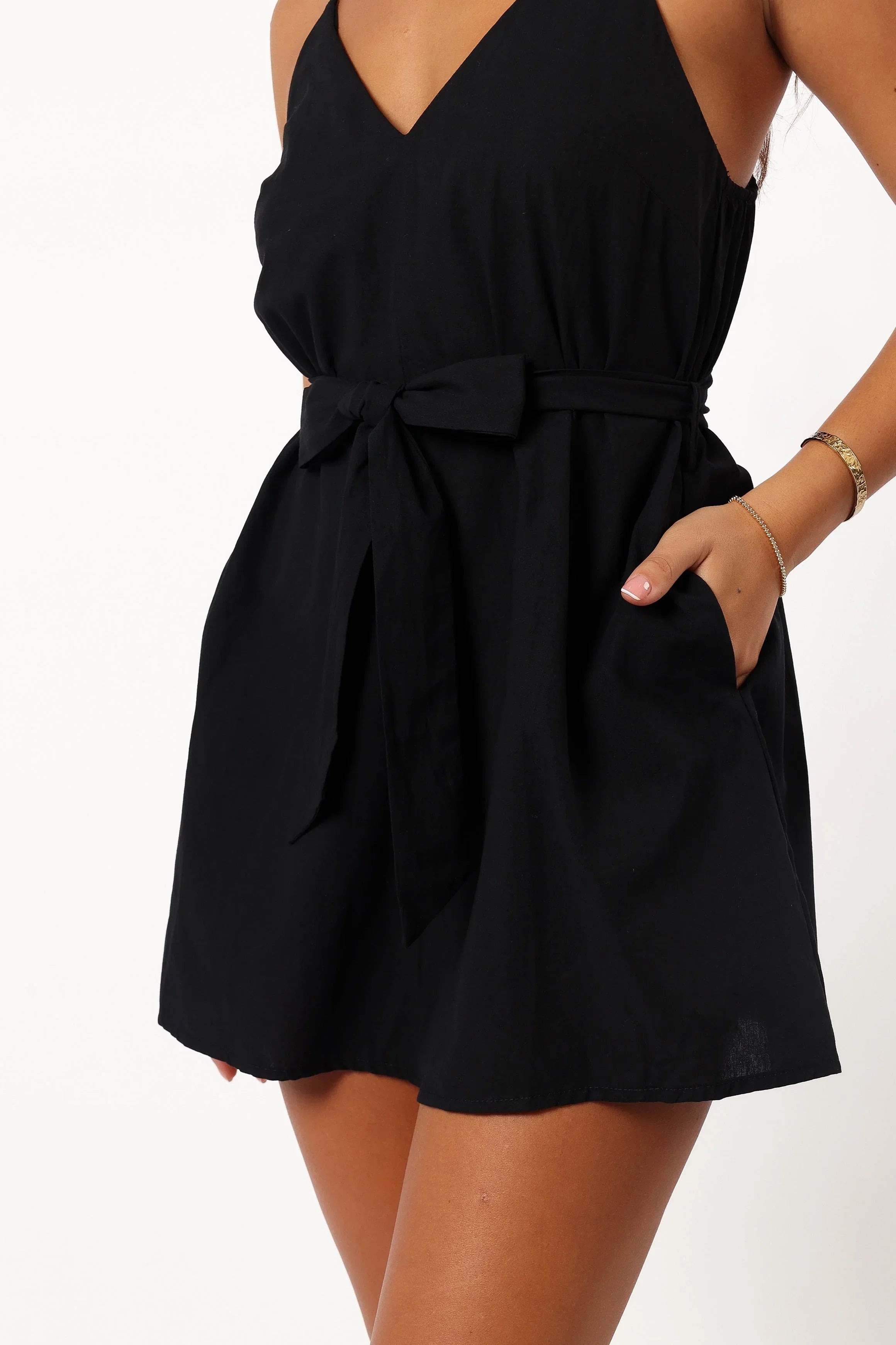 Laddie Romper Black