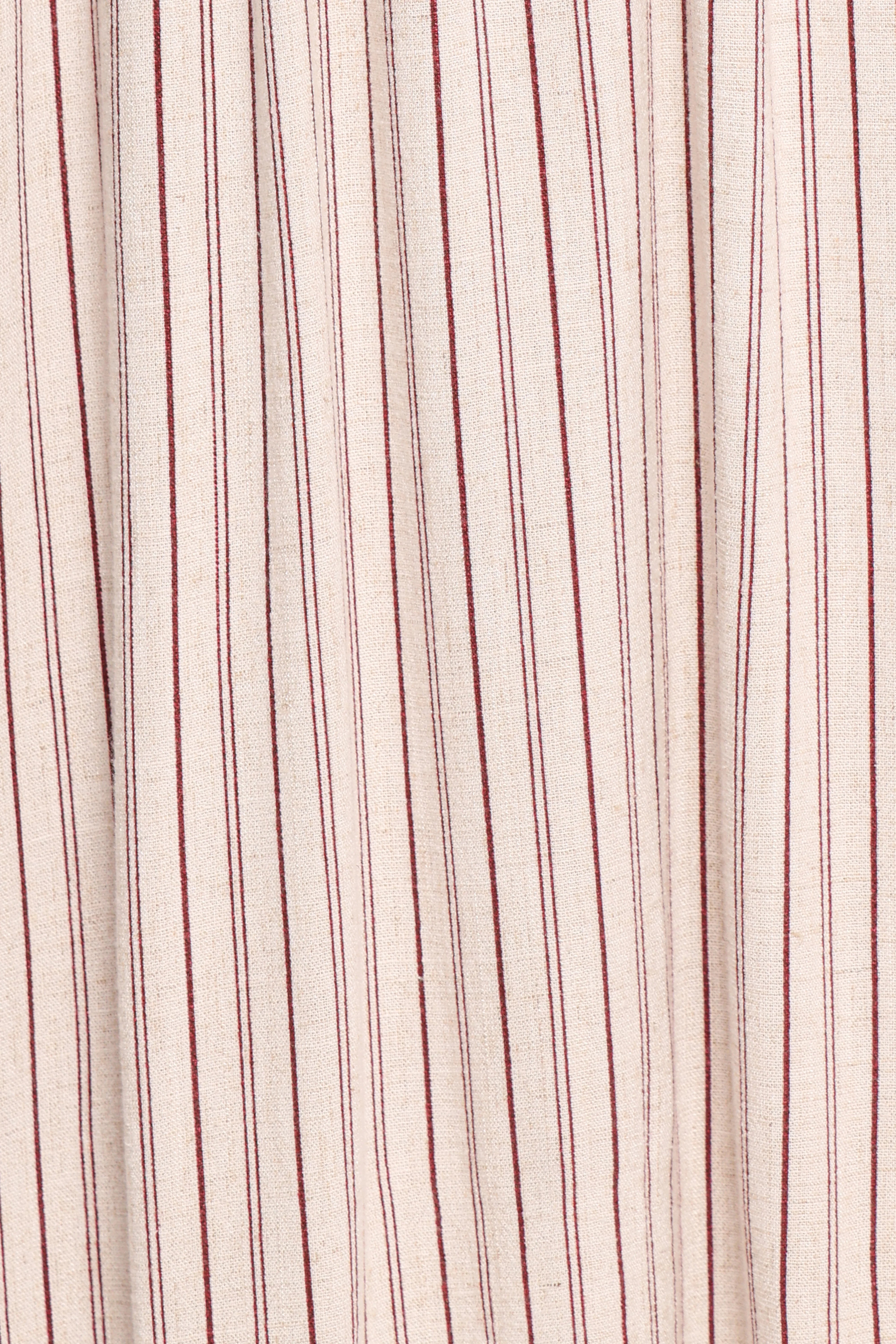 Martin Maxi Dress Cherry Red Stripe
