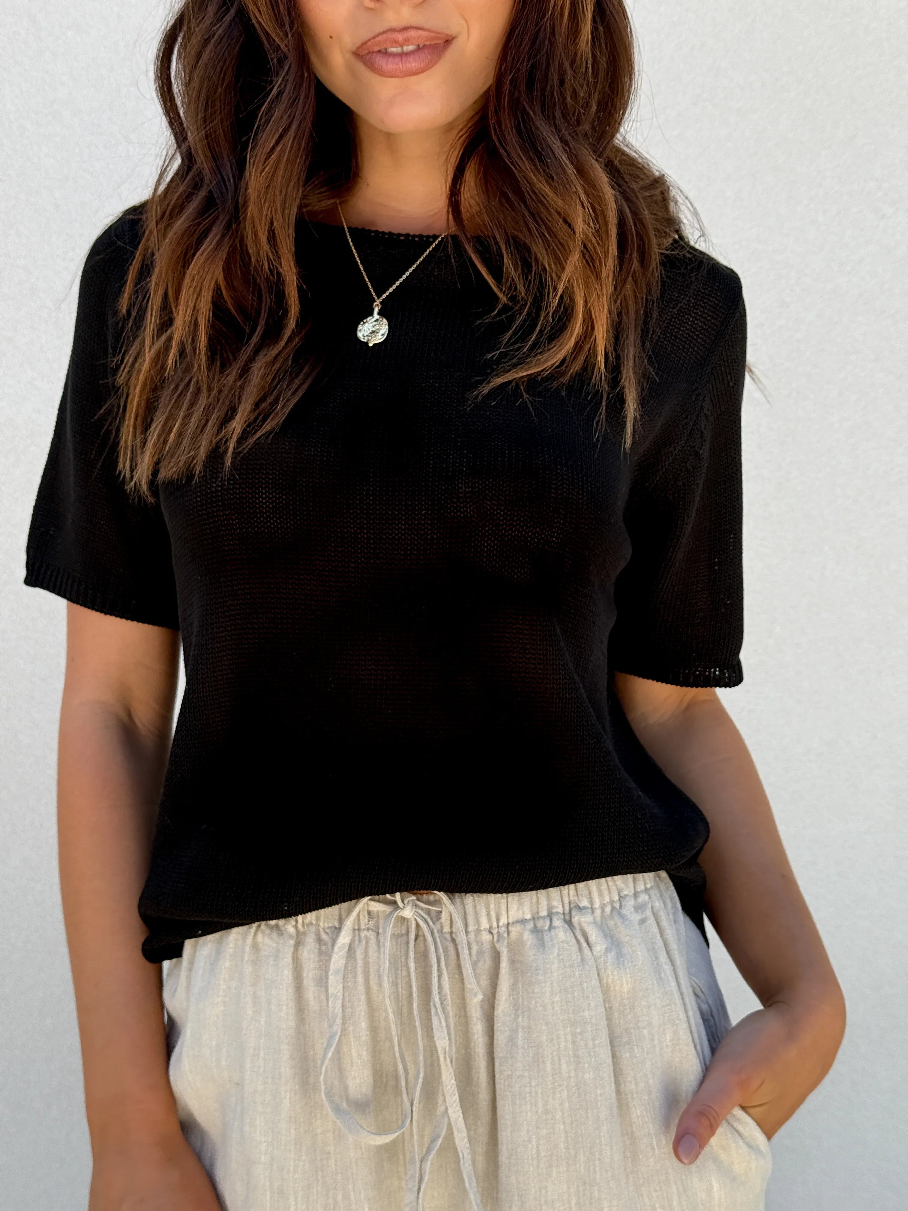 Summer Tee Black