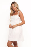 Lynne Mini Dress White