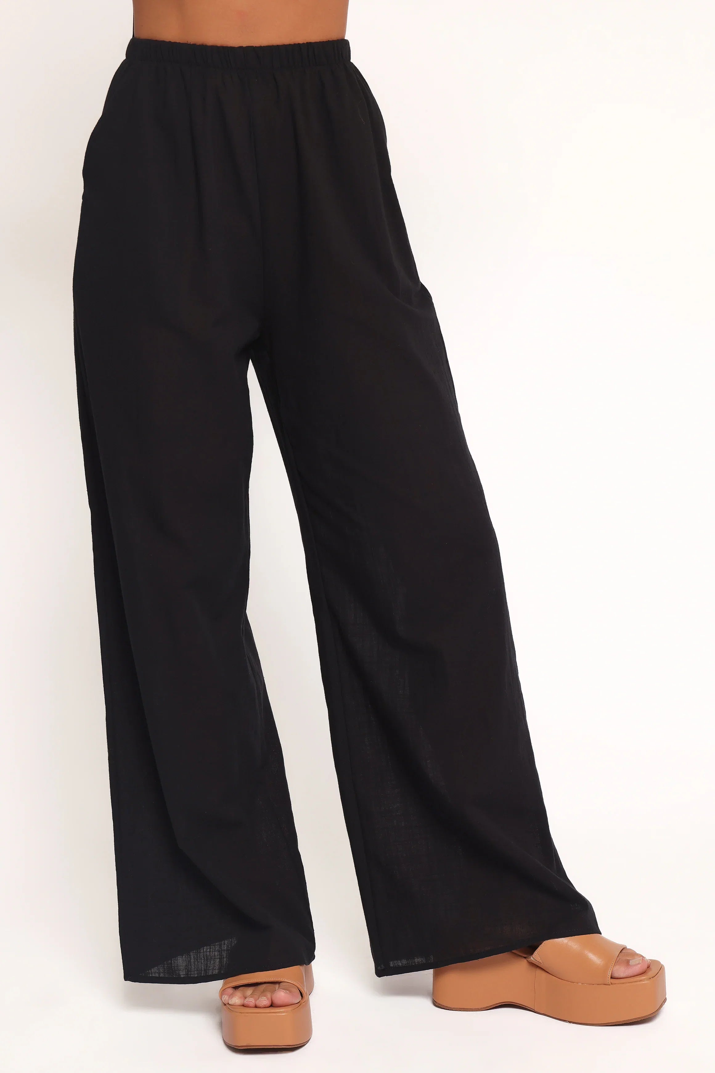 Charlie Strapless Pant Set Black