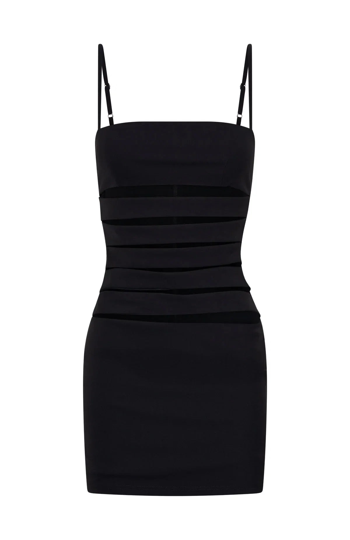 He Wont Hear This Mini Dress Black