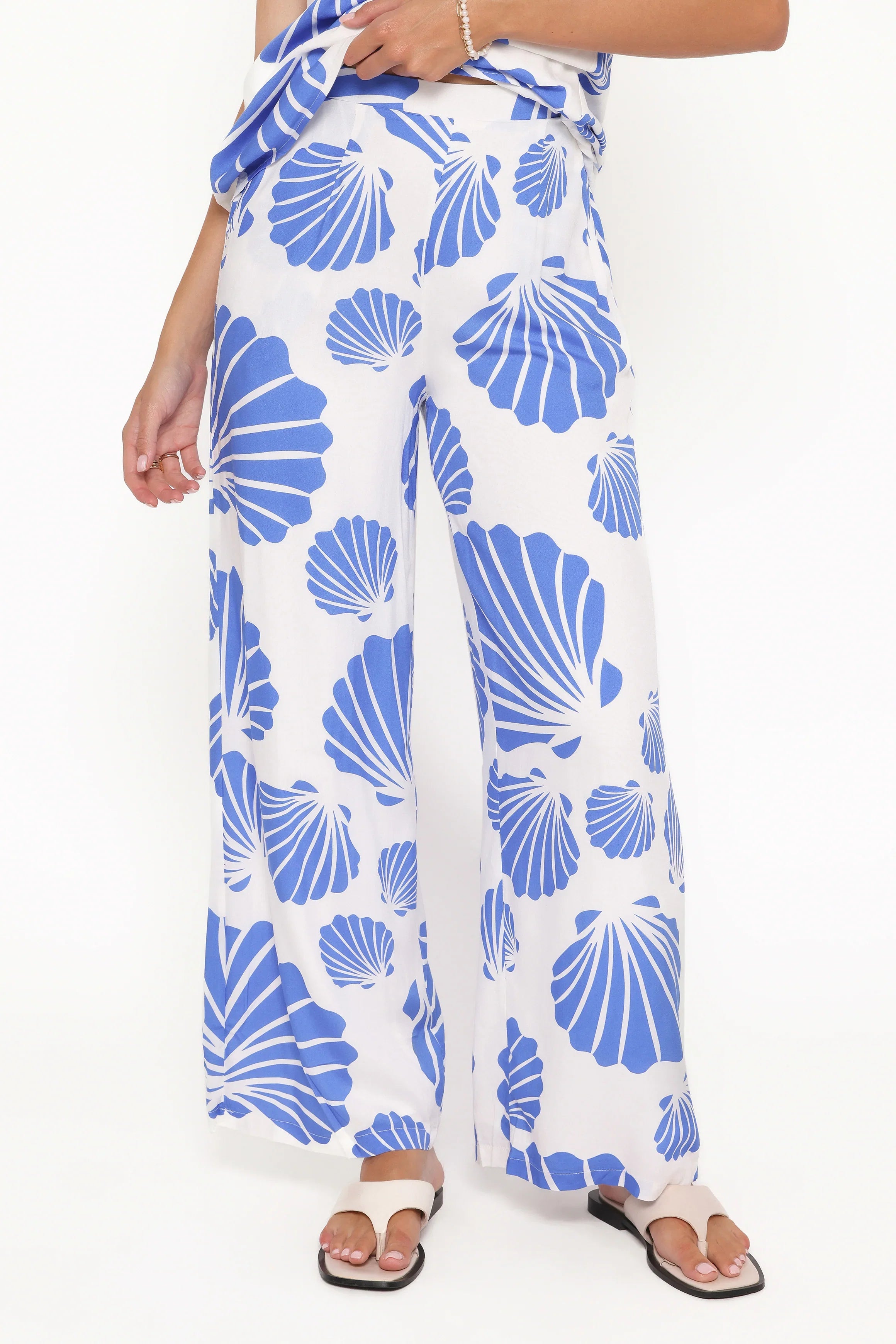 Kristy Pant Set Blue Shell