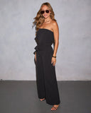 Trinah Strapless Jumpsuit