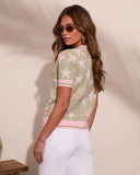 Saltwater Dream Starfish Knit Top