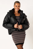 Tania Puffer Jacket Black