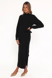 Aerin Knit Dress Black