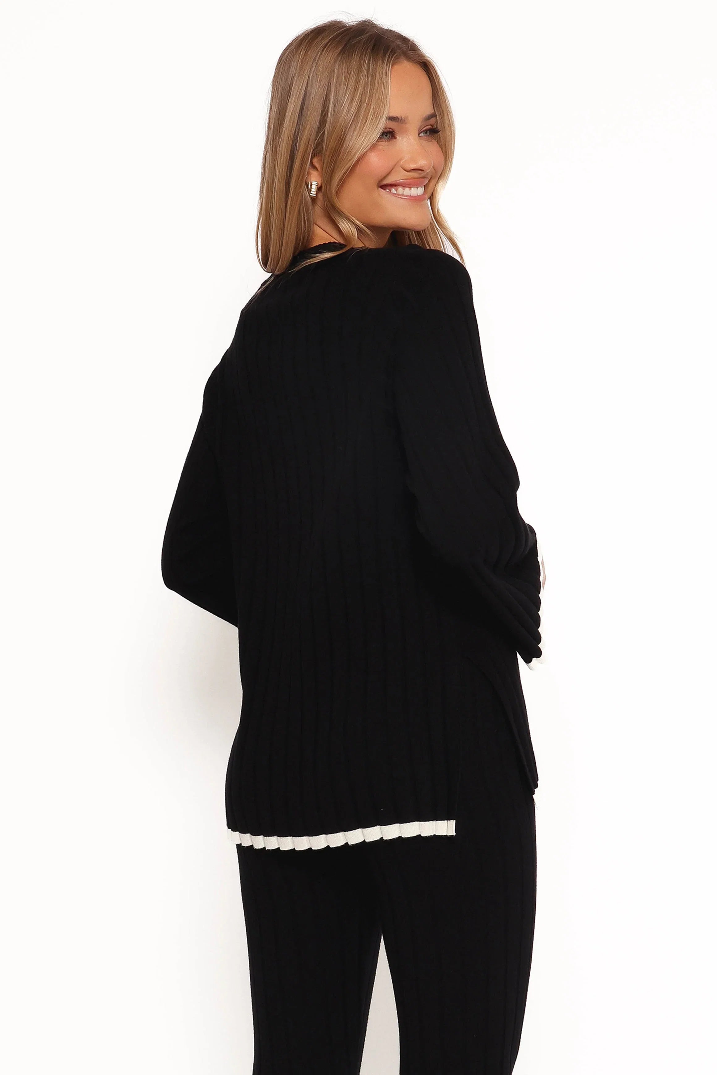 Dora Knit Top Black