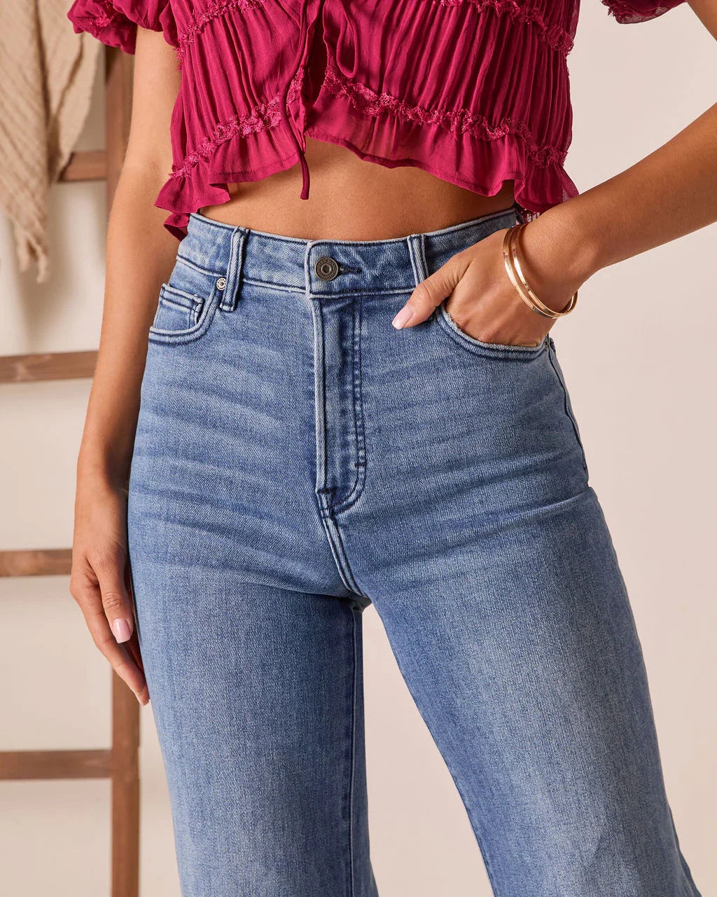 Blue Moon Stretch Bootcut Jeans
