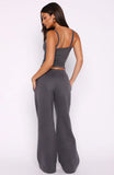 Why Wont You Wide Leg Sweatpants Volcanic
