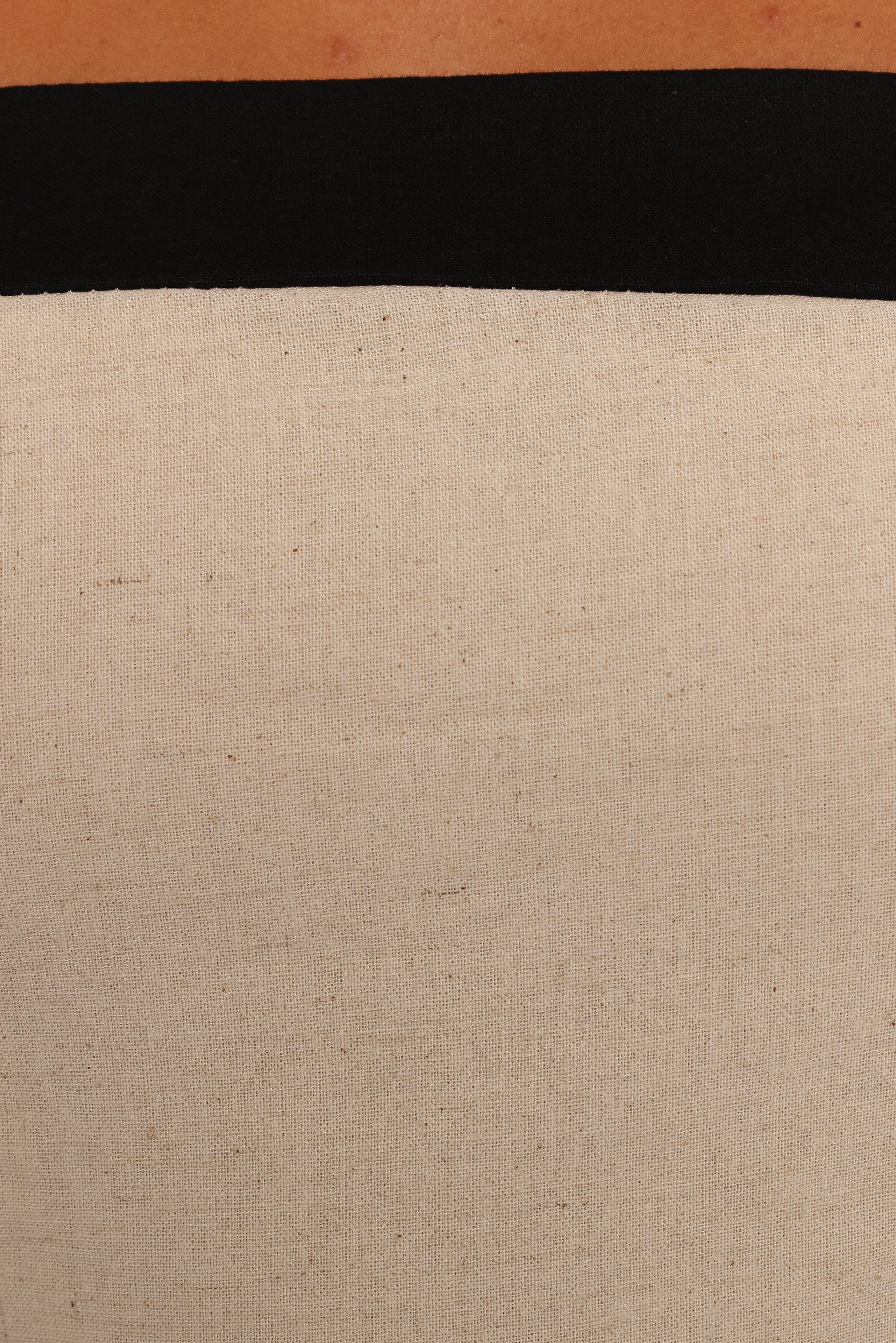 Olinda Midi Dress Oatmeal Black