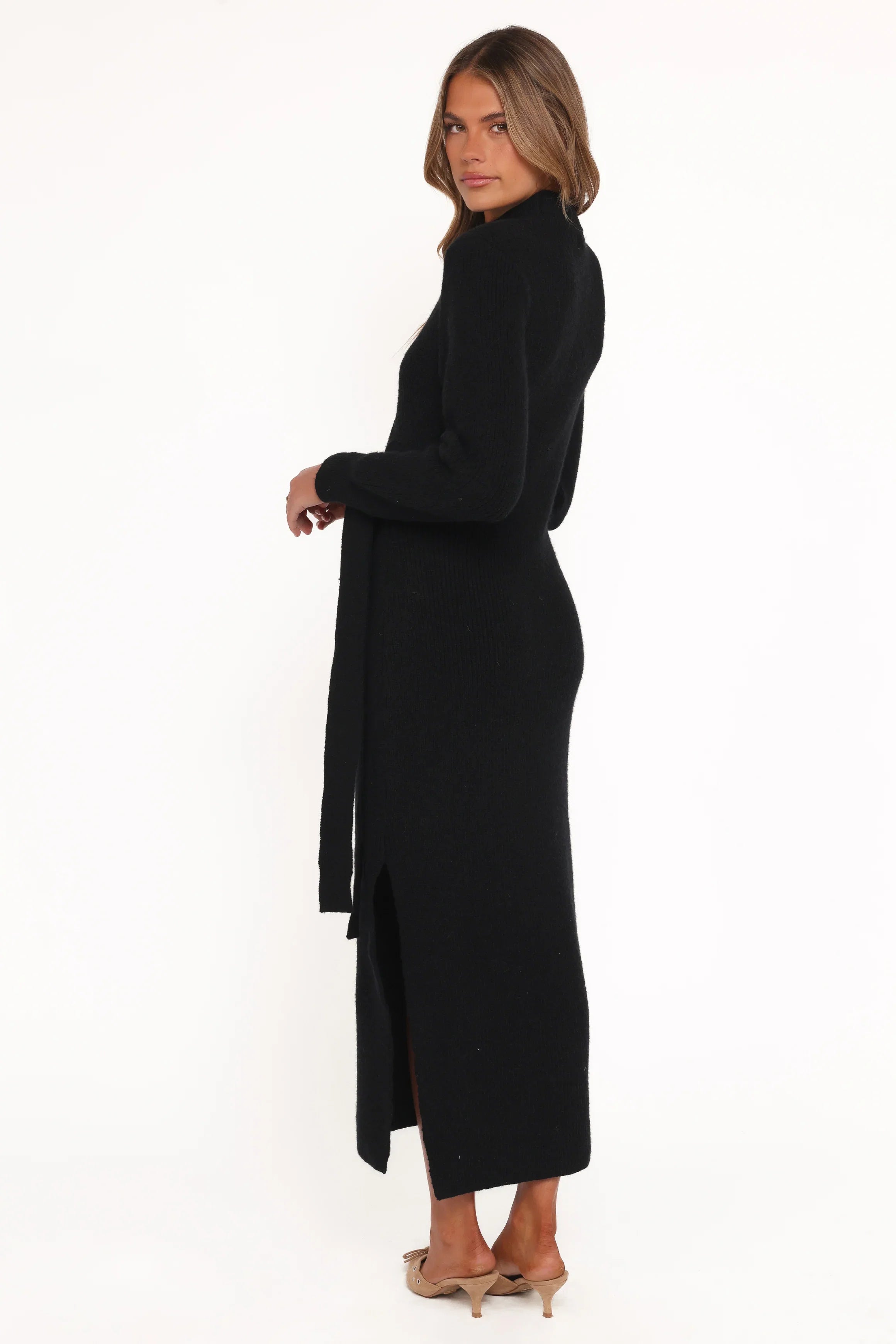 Aerin Knit Dress Black