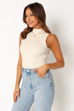 Natalia Knitted Bodysuit Cream