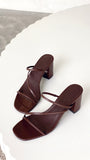 Yazmin Heel Chocolate