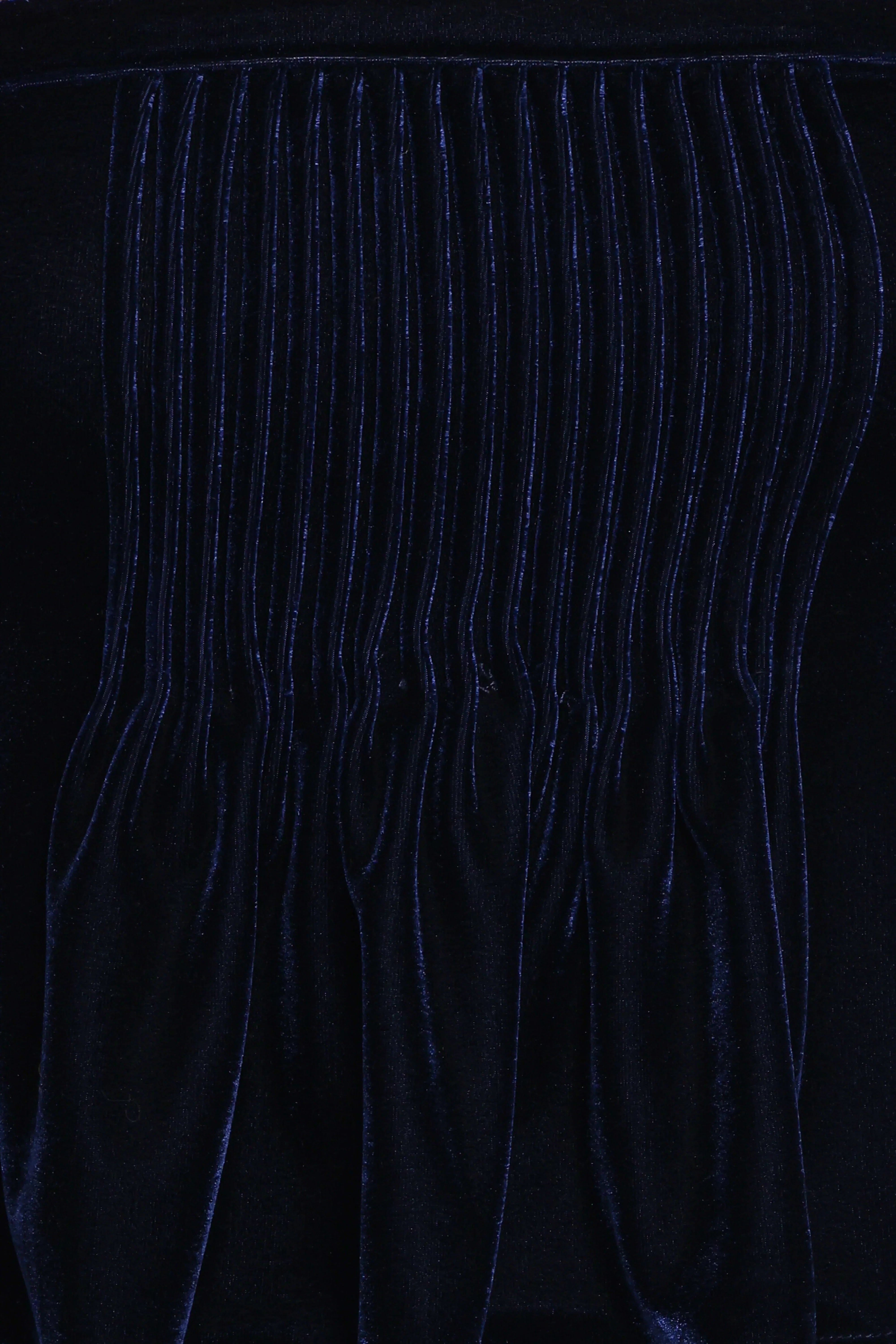 Sutton Strapless Pant Set Midnight Blue Velvet