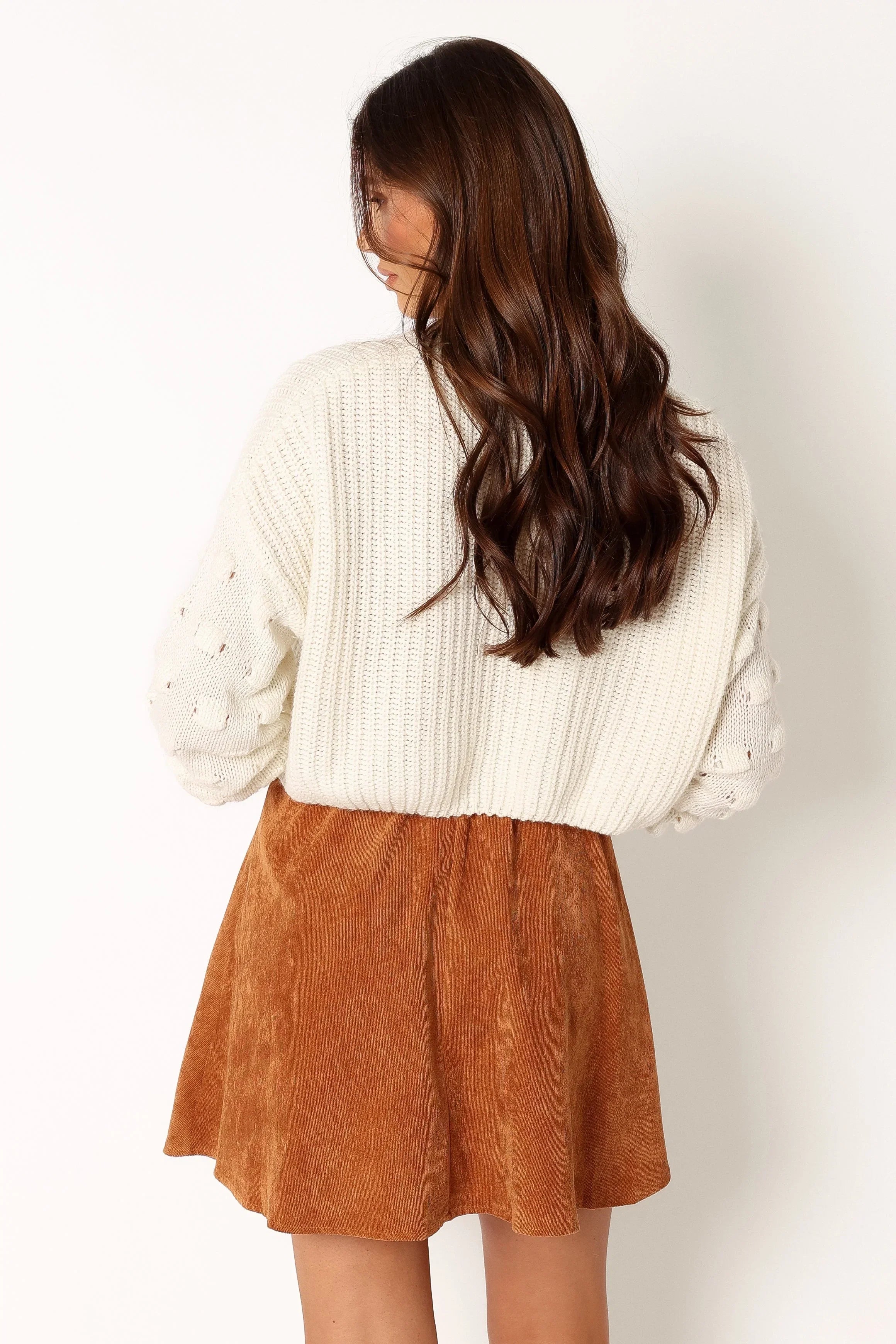 Tammy Cord Skirt Gucci