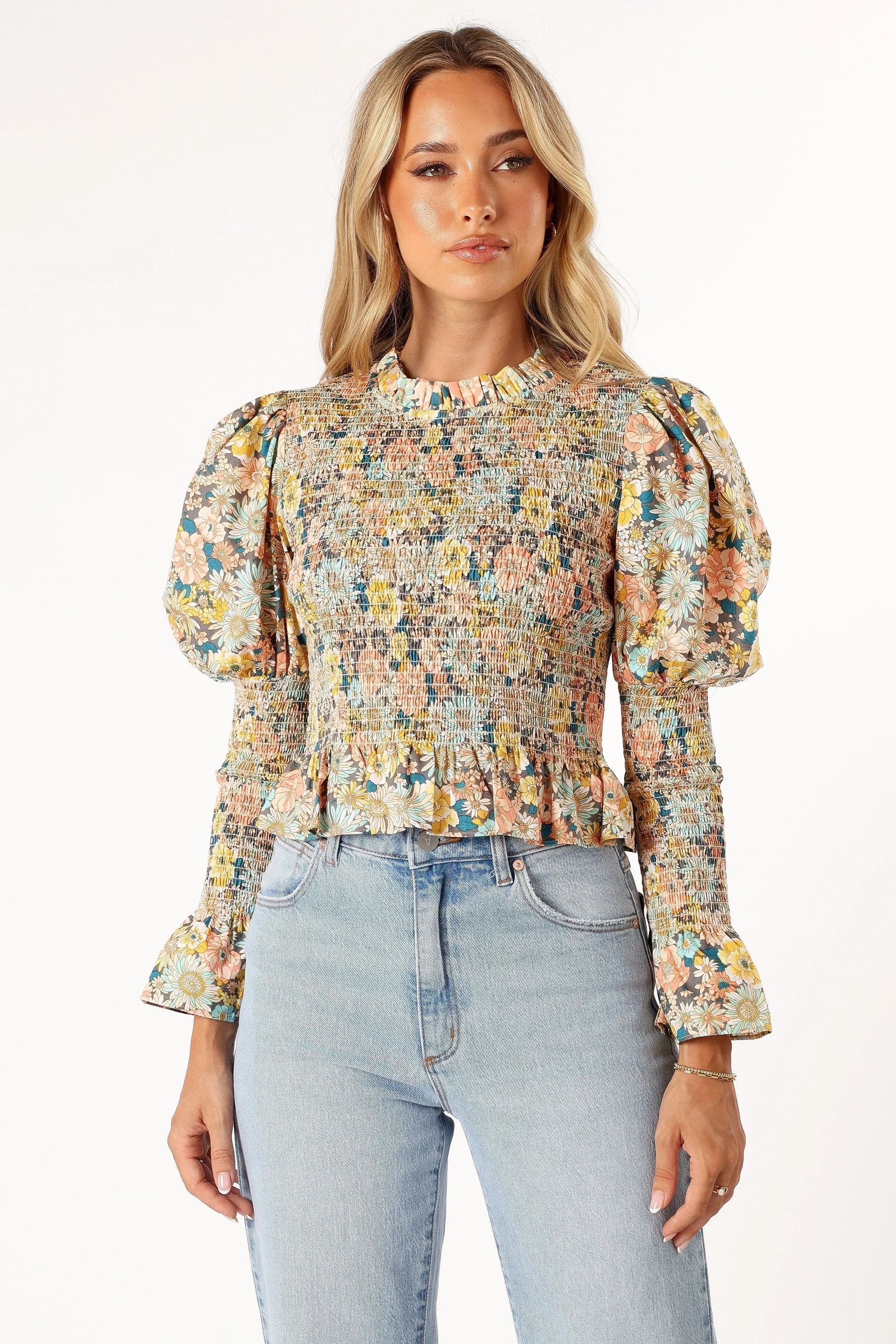 Novah Long Sleeve Top Floral