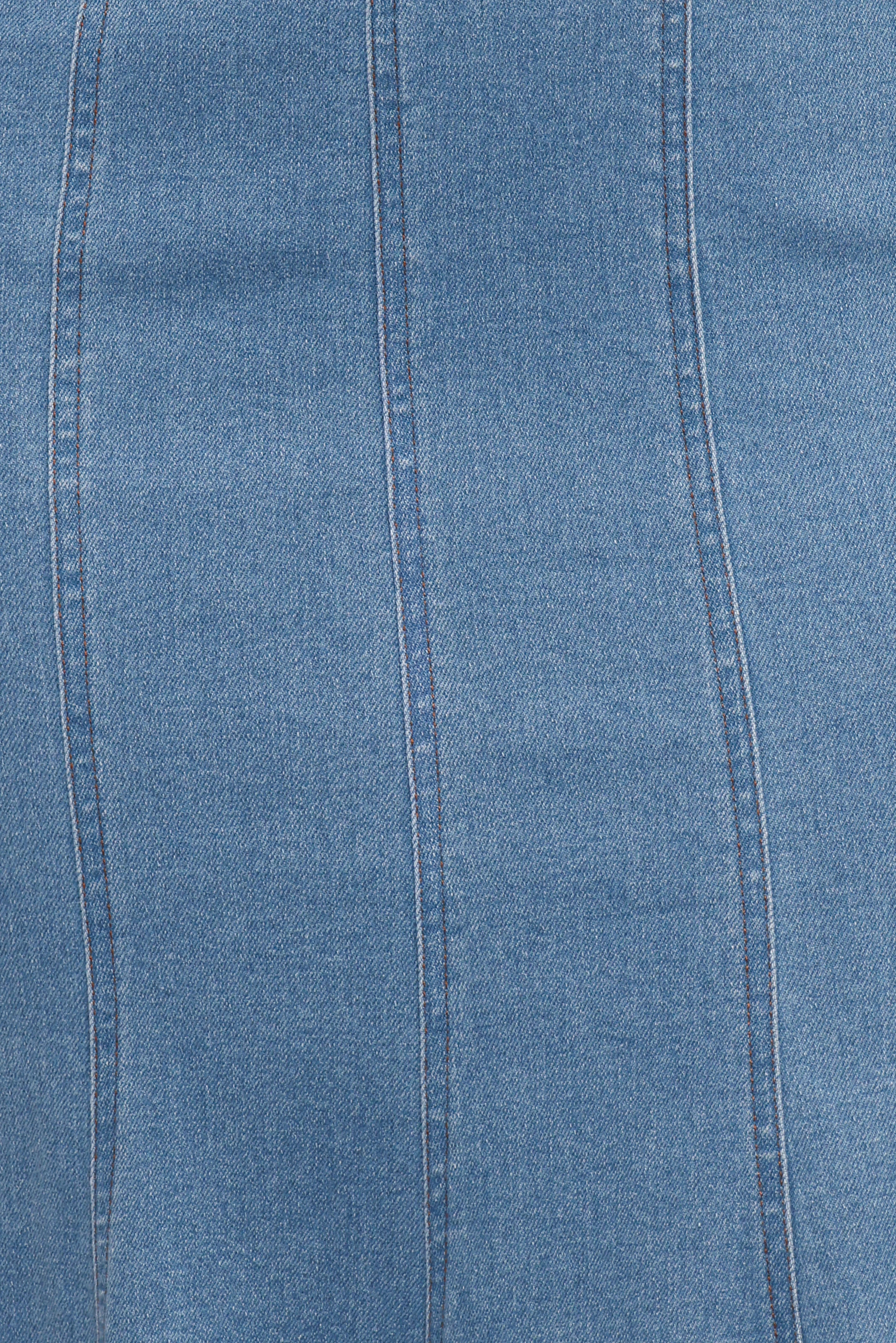 Eugenia Midi Dress Indigo Denim