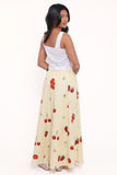 Remira Midi Skirt Yellow Cherry