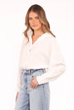 Edwards Shirt White Stripe