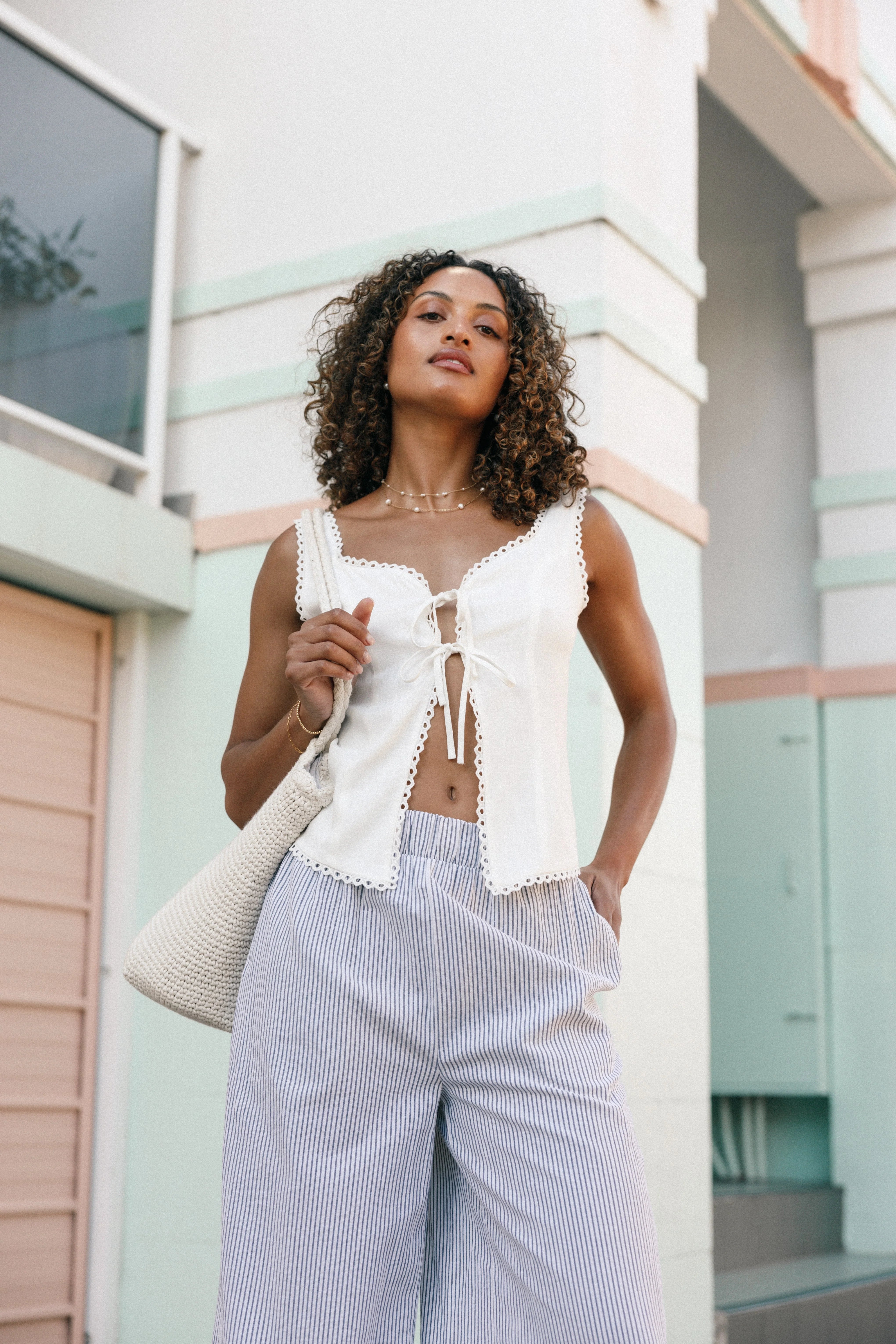 Renn Top White