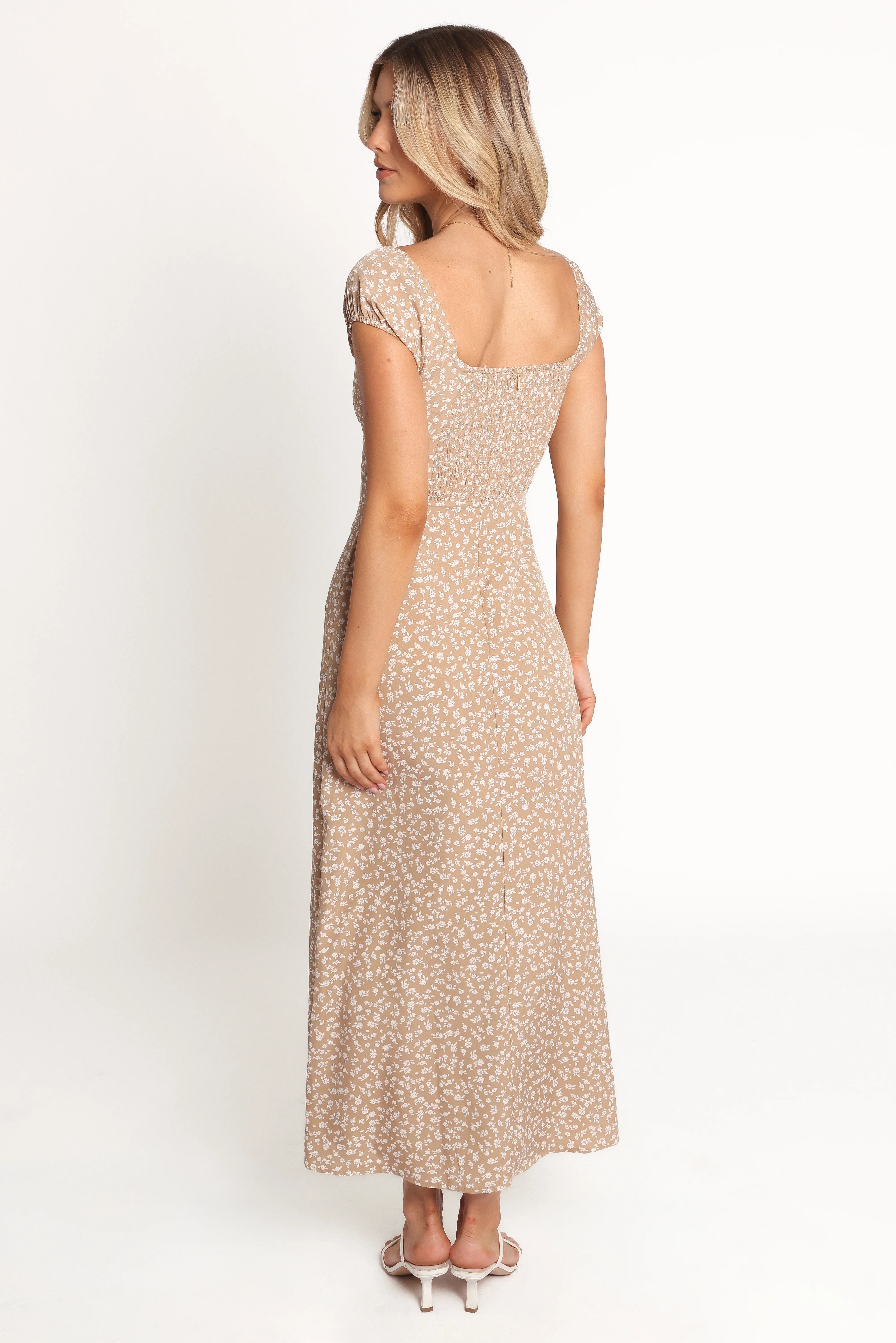 Leire Maxi Dress Beige