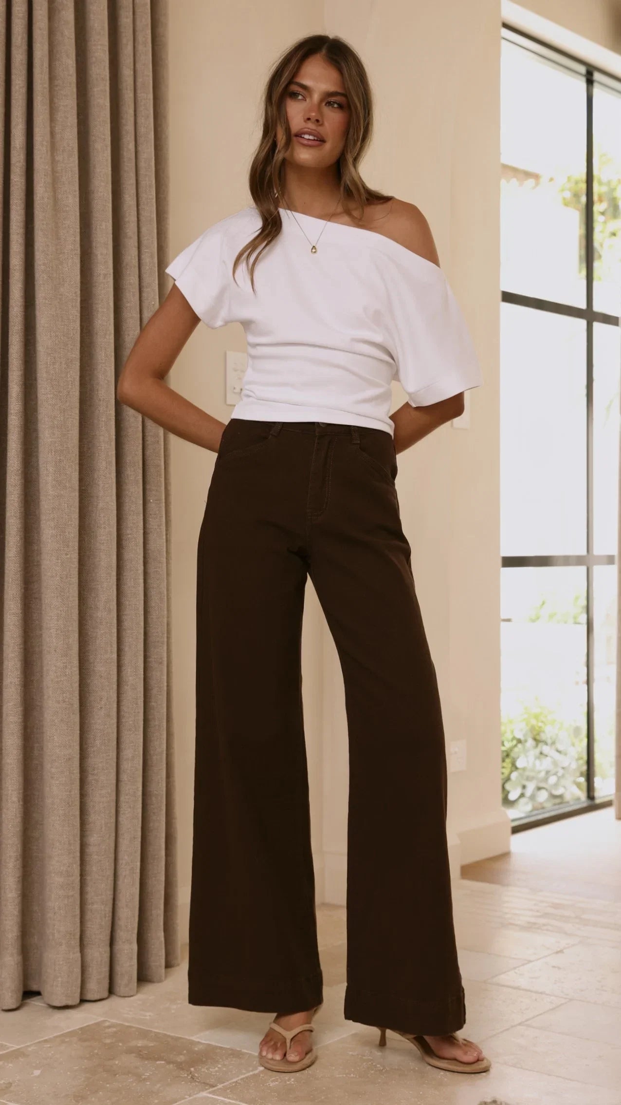 Jara Top White