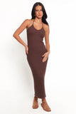 Darya Midi Dress Cocoa