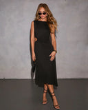 Savani Cut Out Asymmetric Dress