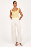 Alice Corset Top Honeysuckle Yellow