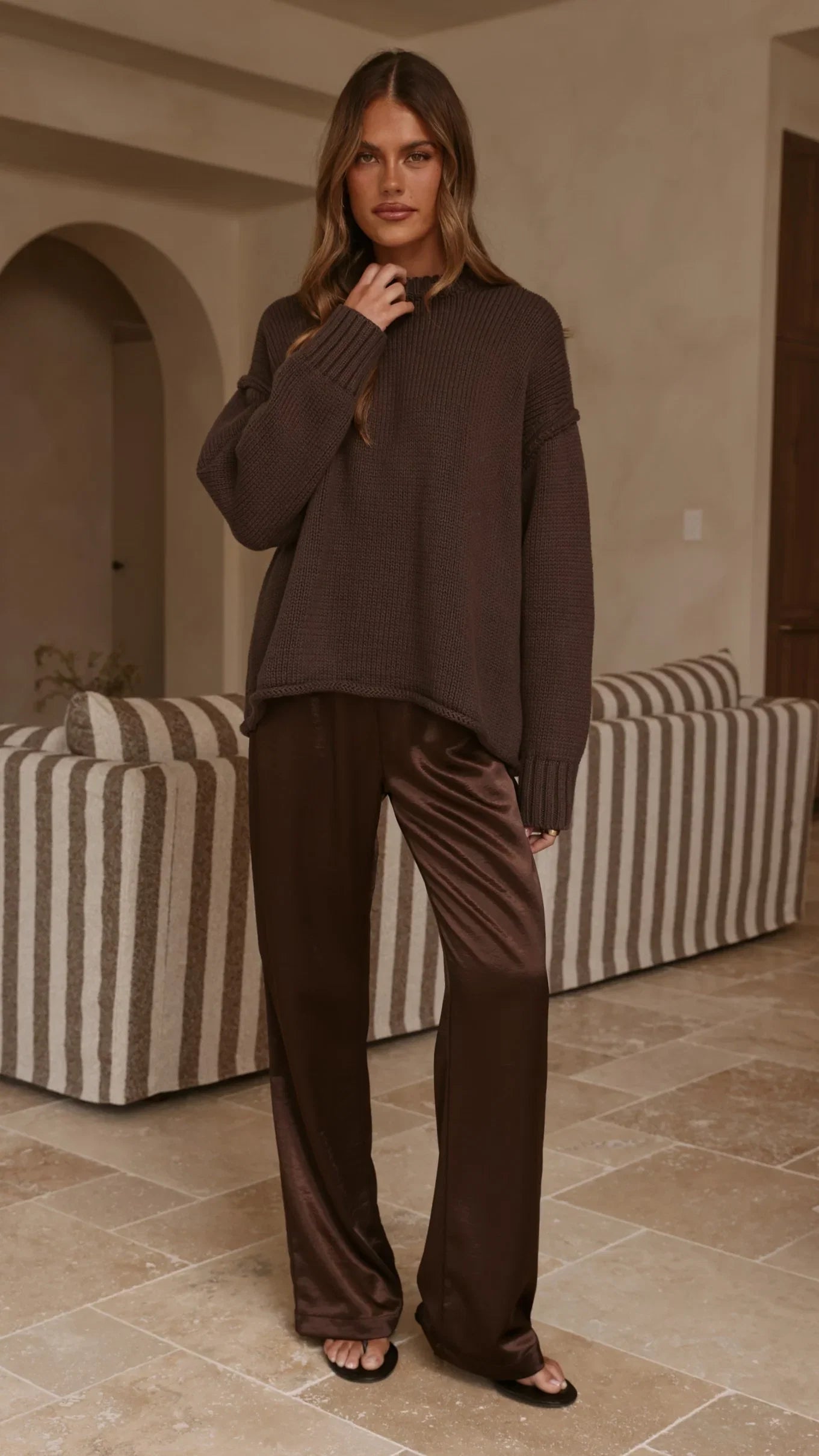 Jase Knit Chocolate