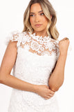 Becca Midi Dress White